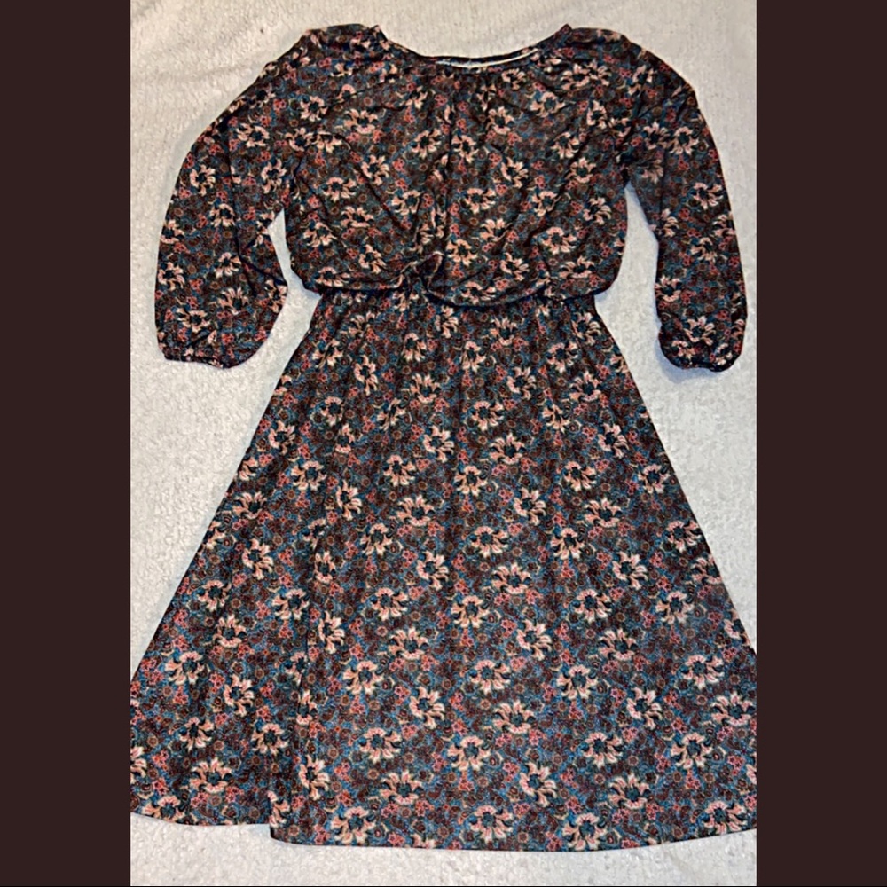 Flowered dress